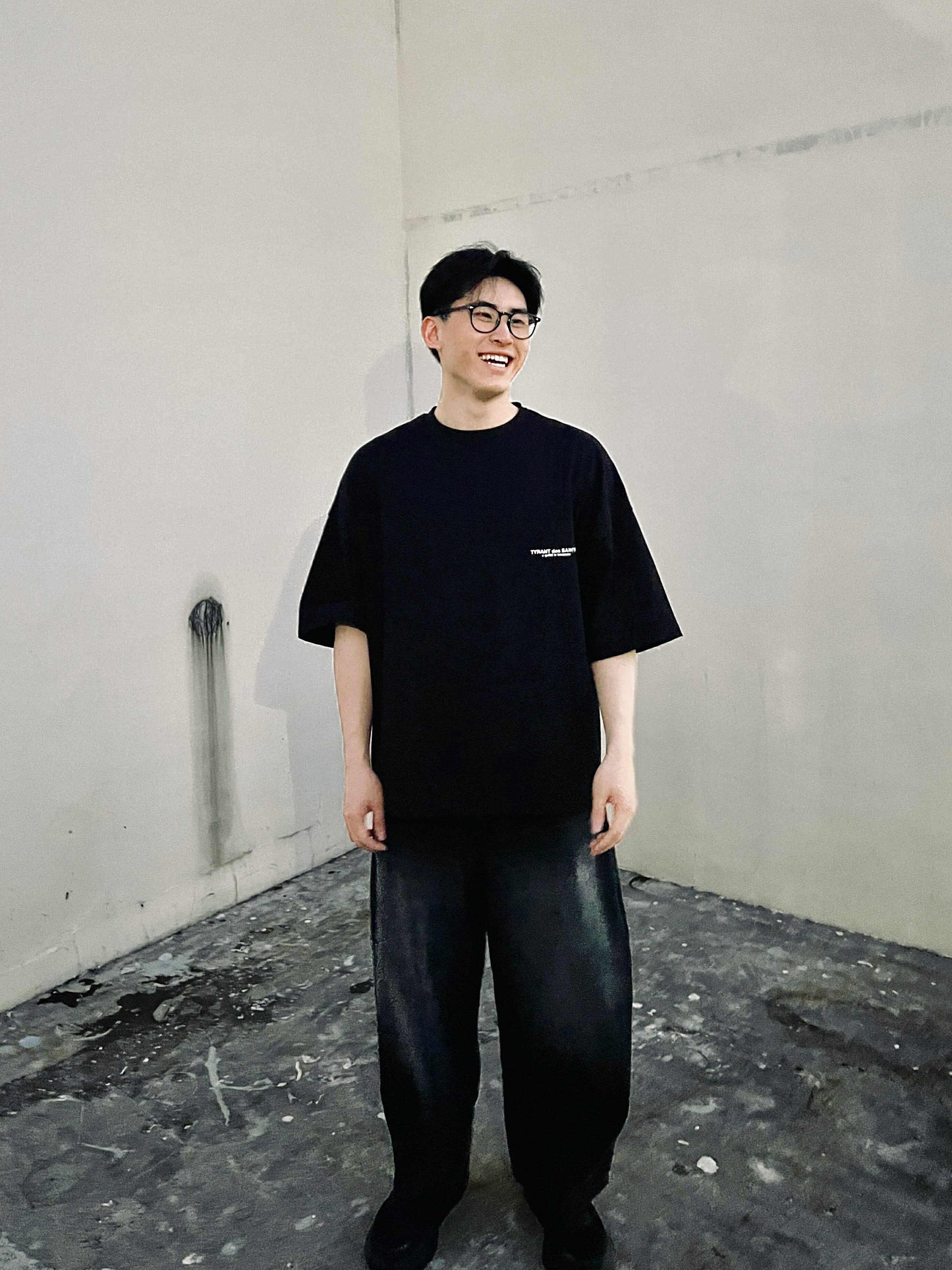 Blanc Noir - Boxy Cropped Tee