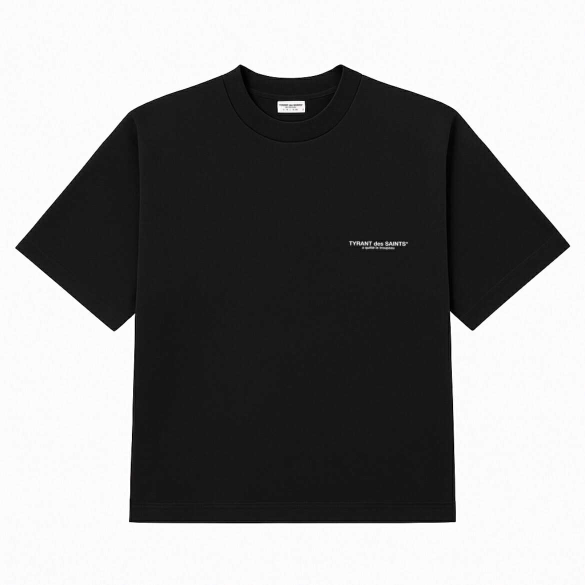Blanc Noir - Boxy Cropped Tee
